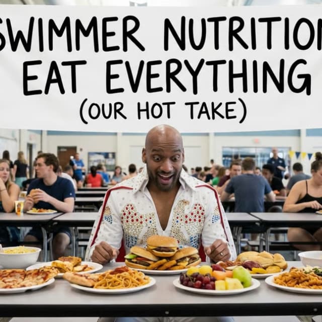Swimmers Are STARVING Themselves – Eat EVERYTHING (Our Hot Take) 🍔