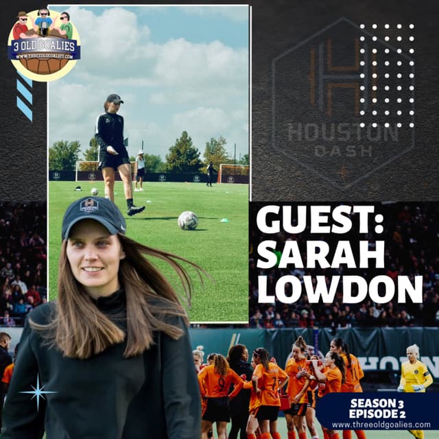 Season 3 Episode 2: Sarah Lowdon joins the 3 Old Goalies