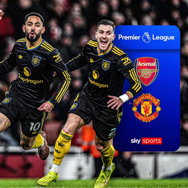 Two wonder strikes fire Man Utd to huge win in five-goal thriller at Emirates