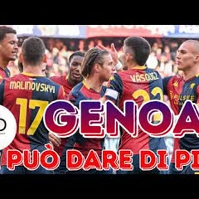 GENOA si può dare di più! Solo un punto col PISA: orecchio al CALCIOMERCATO! LOPEZ fai presto!
