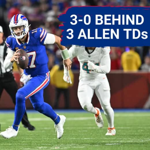 Josh Allen & James Cook OVERCOME Bills' Third-Down Defensive STRUGGLES in Win Over Dolphins