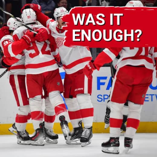 Was the Detroit Red Wings road trip good enough? What stood out, and what still needs improving