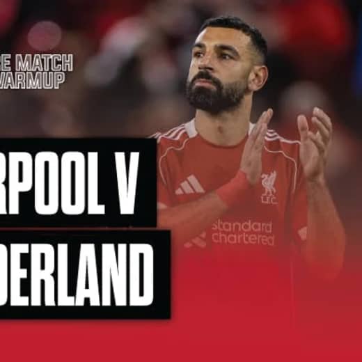 Liverpool v Sunderland: Pre Match Warm Up
