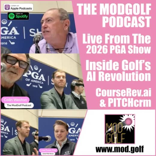 Live from The PGA Show 2026: Inside Golf's AI Revolution with CourseRev.ai & PITCHcrm