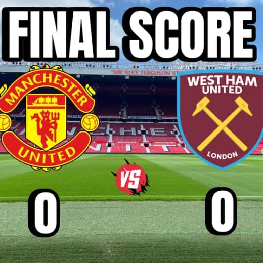 Manchester United WFC drop points against West Ham