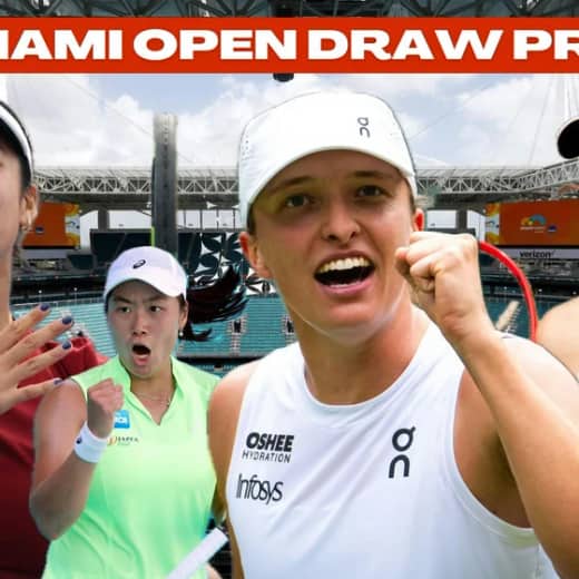 WTA Miami Open Draw Preview: Tjen vs Putintseva in R1 | Eala to face winner of Siegemund & Marcinko | Can Sabalenka do the Sunshine Double? Is the top half heavier than the bottom half?