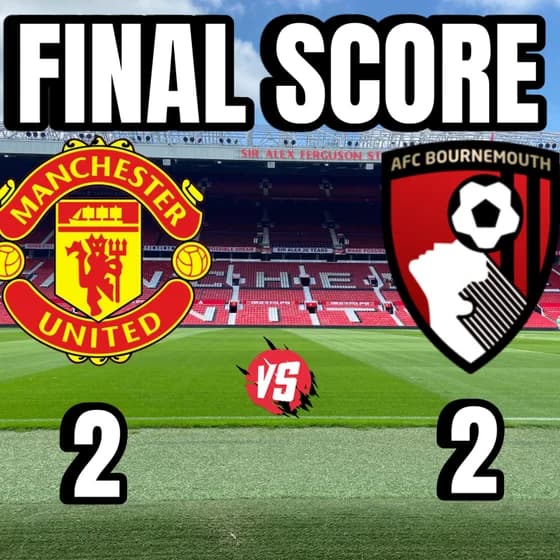 Issues with the ref. But, United could've done more to win.