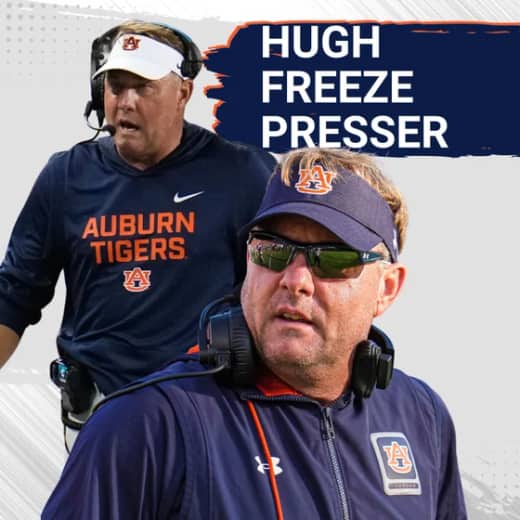 REACTION: Hugh Freeze shared some big news at his latest press conference