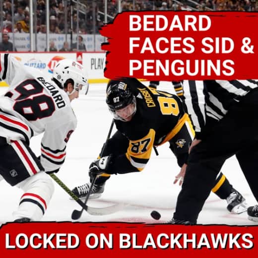 Colton Dach Draws Back Into Blackhawks Lineup vs. Penguins | Will Back-To-Back Success Continue?