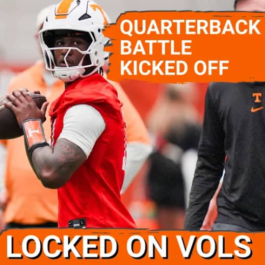PRACTICE NOTES: George MacIntyre’s Confidence and Faizon Brandon’s ARM Strength HIGHLIGHT Tennessee QB Battle