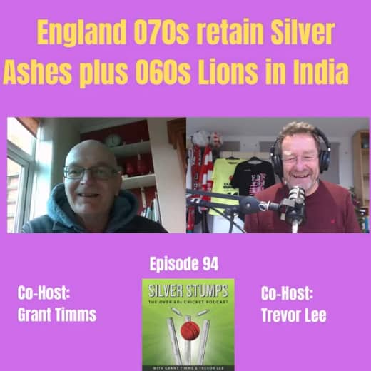 England 070s retain Silver Ashes plus 060s Lions in India