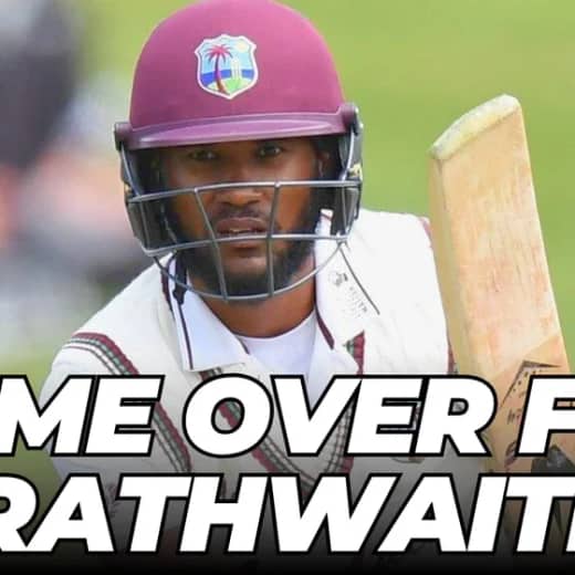 Kraigg Braithwaite 100 and out