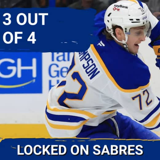 Buffalo Sabres blow late lead to the Lightning, BUT do get three of four points on road trip