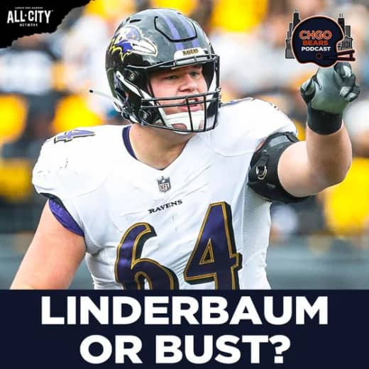 Why Chicago Bears Should Be ALL IN on Tyler Linderbaum | CHGO Bears Podcast