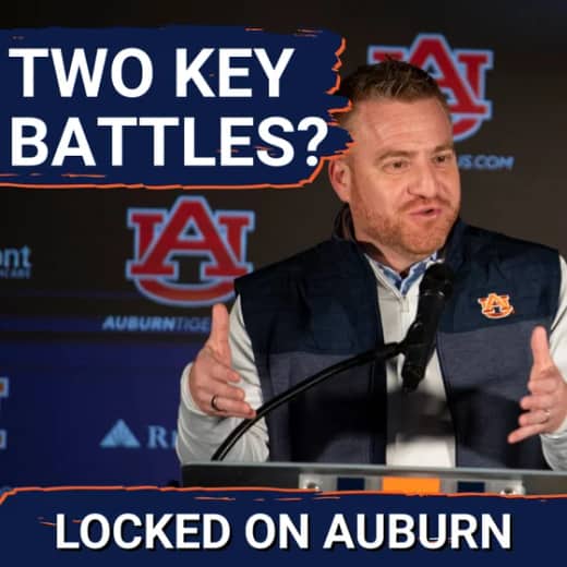 ALERT: Two Position Battles That Are CRUCIAL for Auburn's Offense This Spring Under Alex Golesh