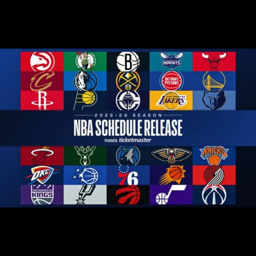 2025-26 NBA Schedule: Opening Week, Christmas, MLK Day and More