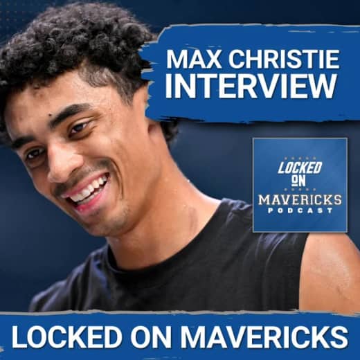 INTERVIEW: Max Christie Explains the Mavs' Struggles, Playing with Cooper Flagg & More