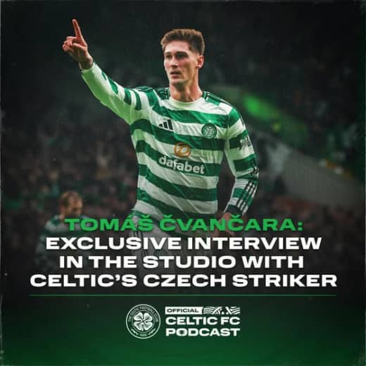 Tomáš Čvančara in the studio: Exclusive interview with Celtic’s Czech striker