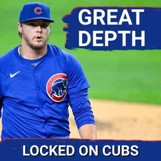 Chicago Cubs have GREAT rotation depth | Justin Steele MAJOR update