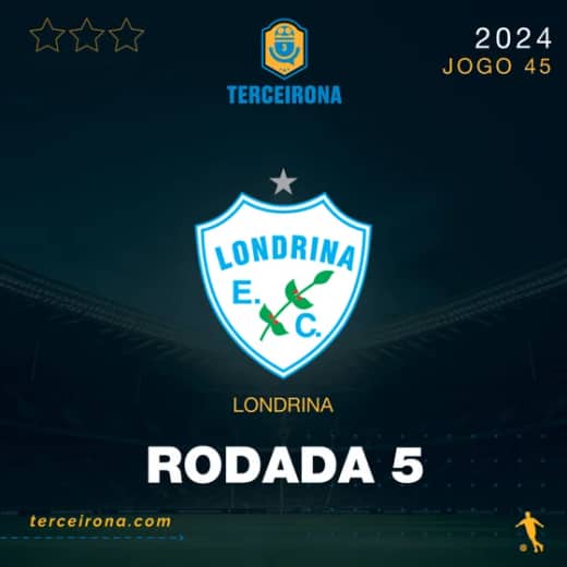 Terceirona Oficial | LONDRINA - Rodada 5