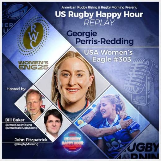 USA’s Trampolining Flanker - Georgie Perris-Redding