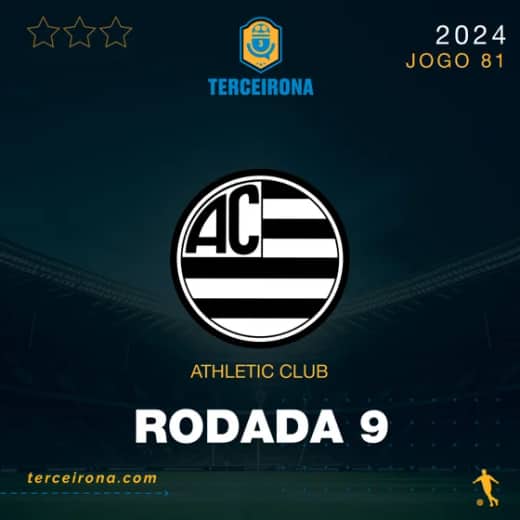 Terceirona Oficial | ATHLETIC - Rodada 9