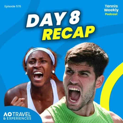 Australian Open Day 8 - Alcaraz sets up de Minaur showdown as Gauff + Sabalenka progress