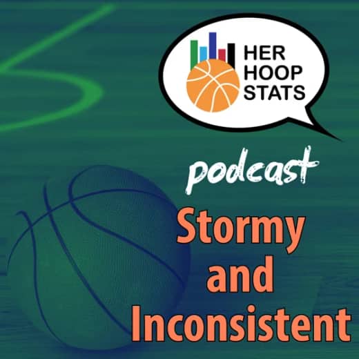 Stormy and Inconsistent | The Her Hoop Stats Podcast