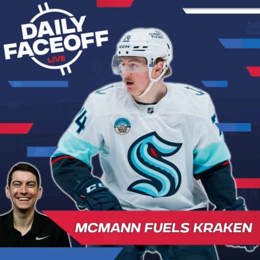 McMann Powers Kraken To Big Weekend & The Senators Stay Hot