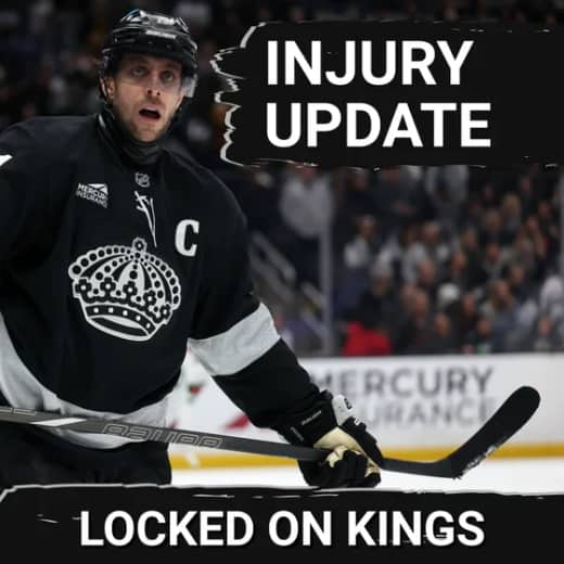 LA Kings Kopitar and Armia injury updates, Kings prospect wins World Juniors MVP