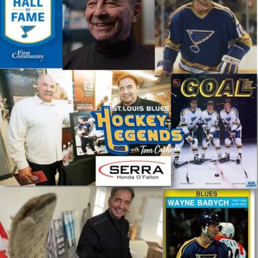 Wayne Babych- Blues Hall of Famer & First 50 Goal Scorer