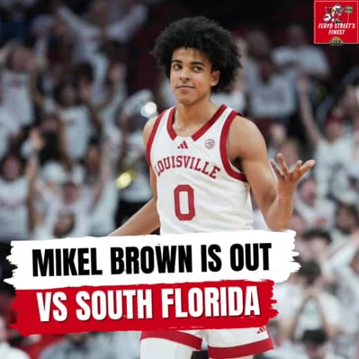Mikel Brown is OUT vs South Florida