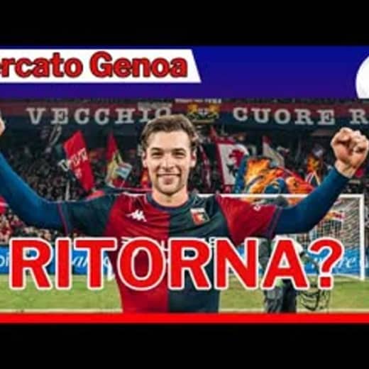 Dalla Grecia: VOGLIACCO potrebbe tornare al GENOA. L'ipotesi di un ritorno che avrebbe del clamoroso