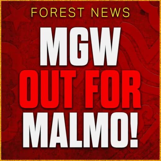 Gibbs-White OUT of Malmo Game! Injury Update on Wood & Aina! Nottingham Forest News
