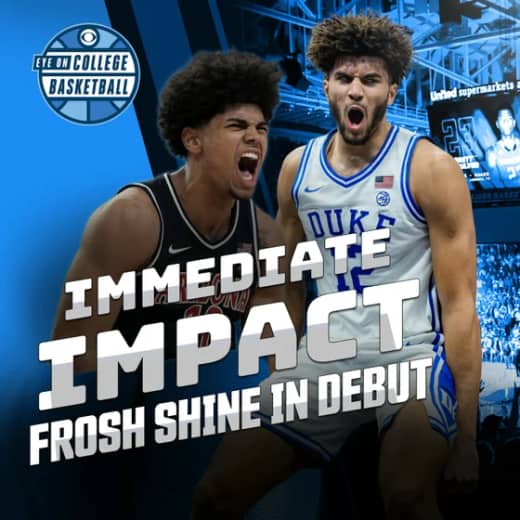 Immediate impact 💥 Reax to Cam Boozer, Koa Peat, Darryn Peterson, AJ Dybantsa + everything else from first two days of the season