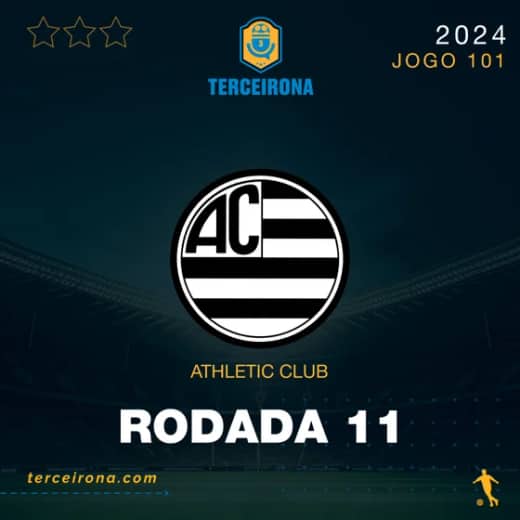 Terceirona Oficial | ATHLETIC - Rodada 11