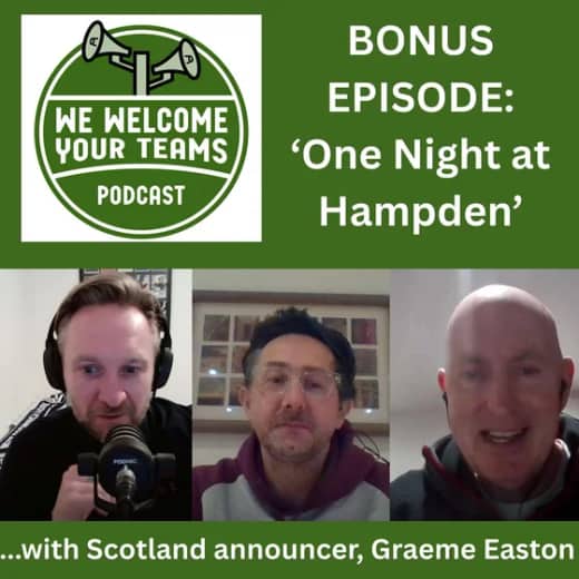 Graeme Easton on his big night at Hampden - BONUS