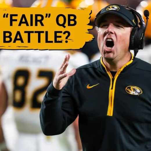 NOT SHARING: Eli Drinkwitz MUM on QBs | DUMP Arkansas Rivalry?