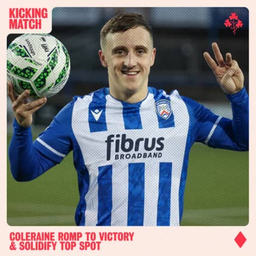 What has been the secret behind Coleraine's success so far?
