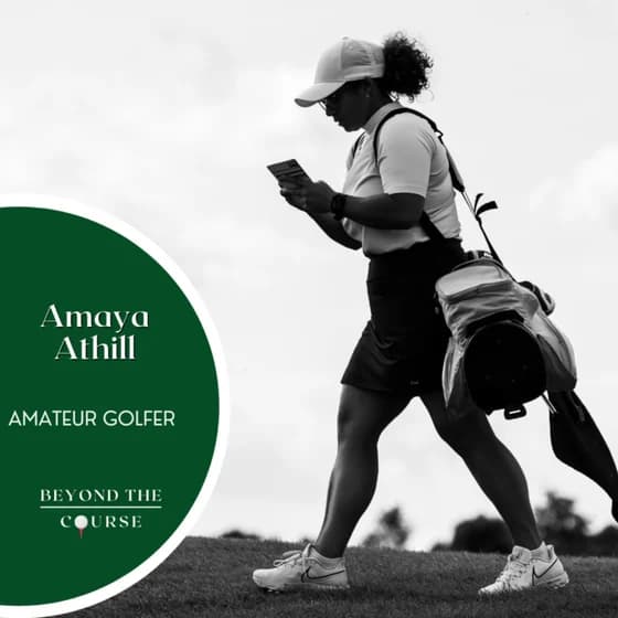 Golf in the Caribbean, Playing the Aramco Team Series, Representation in Golf - #34 Amaya Athill
