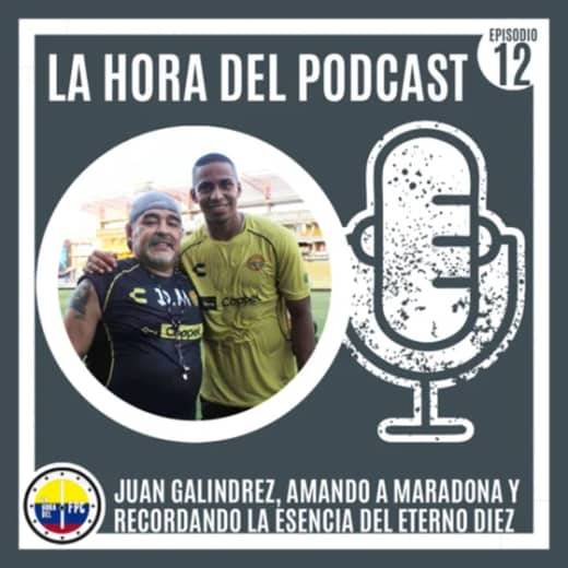 Juan Galindrez, amando a Maradona y recordando la esencia del eterno Diez