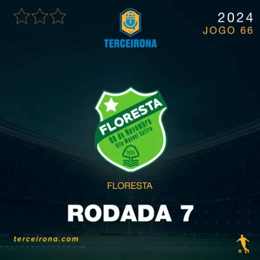 Terceirona Oficial | FLORESTA - Rodada 7