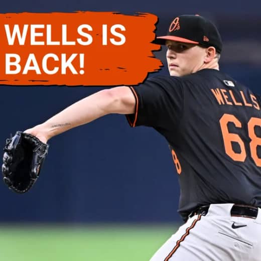 Tyler Wells makes his season debut and the Orioles sweep the Padres!