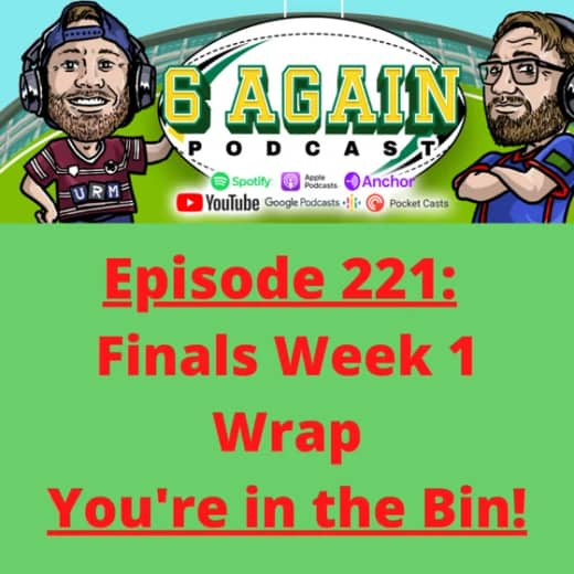 Episode 221: Finals Week 1 Wrap: You're in the Bin!