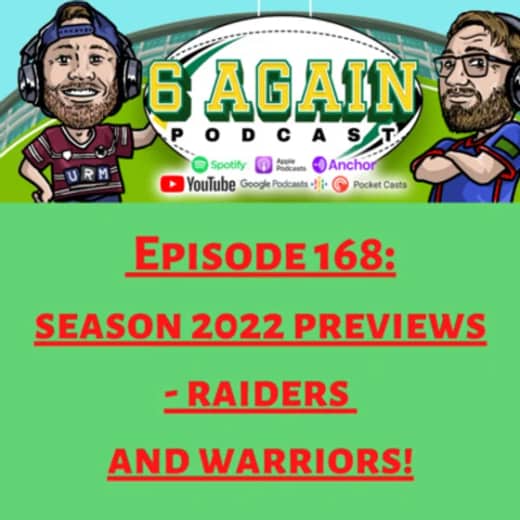 Episode 168: Reach for the Stars + 2022 Season Previews - Raiders and Warriors!