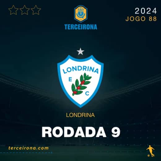 Terceirona Oficial | LONDRINA - Rodada 9