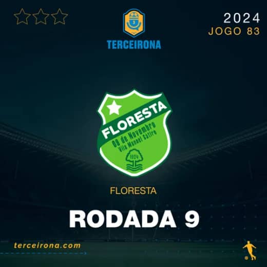 Terceirona Oficial | FLORESTA - Rodada 9
