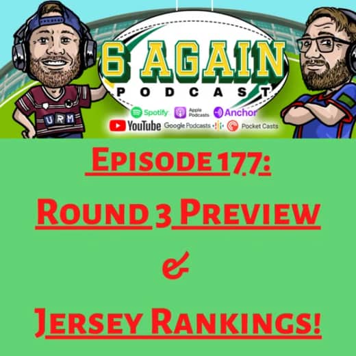 Episode 177: Round 3 Preview + 2022 Jersey Rankings