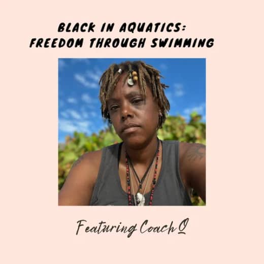 Swimming with Coach Q