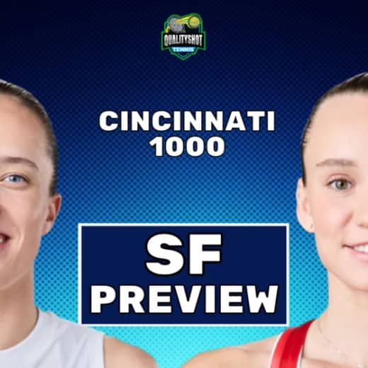 Iga Swiatek vs Elena Rybakina - Preview & Prediction - 2025 Cincinnati Semi Final